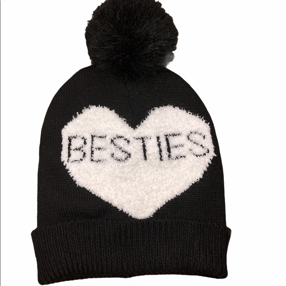 Free Press besties one size beanie Pom Pom hat - Picture 2 of 5